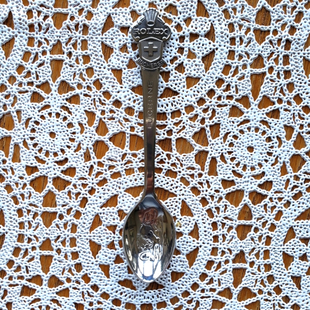 Rolex bucherer of Switzerland  🇨🇭 CB collector's spoon.